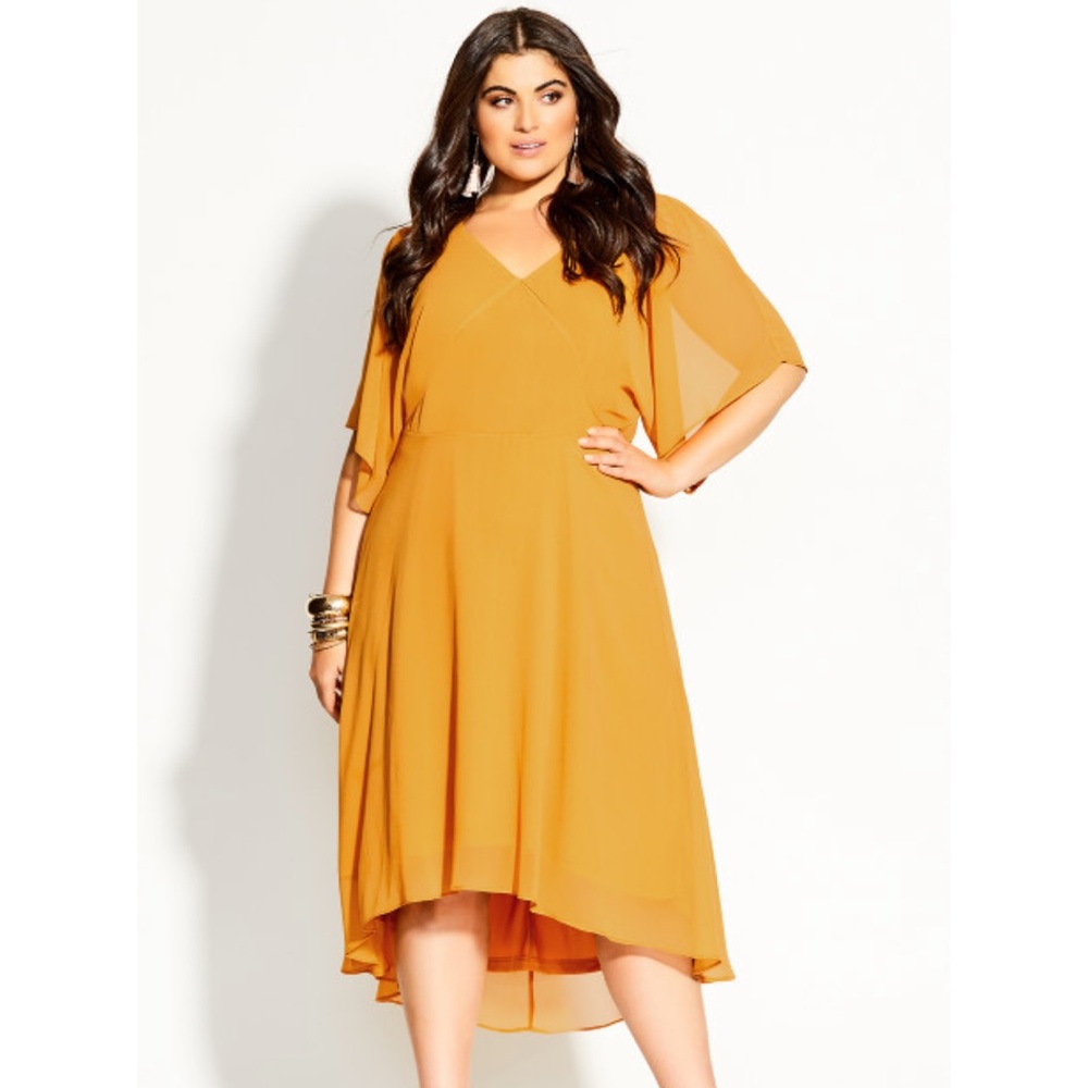 City chic adore dress! Worn once, dry cleaned ready to go